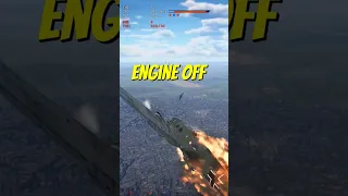 How to Survive a engine fire #shorts #warthunder