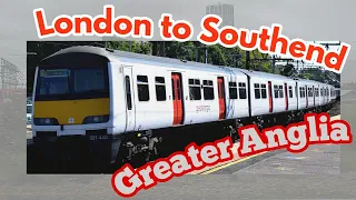 London Liverpool Street to Southend Victoria | FULL JOURNEY | Greater Anglia 321 (via Stratford)