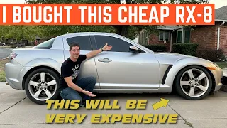 I BOUGHT The Cheapest "RUNNING" Mazda RX-8... How Screwed Am I?