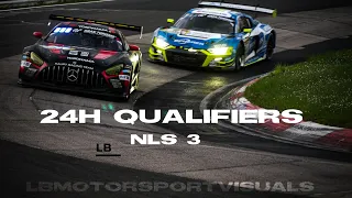 24h Qualifiers Nürburgring|NLS 3🏎🏁 racing into the night on the Nordschleife🏁🌠