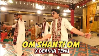 MEHNDII DANCE PERFORMANCE | Best entry dance performance  | OM SHANTI OM x DEKHA TENU PEHLI BAR