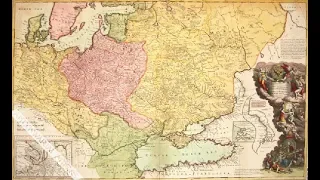 „Mapa Polski i Rosji” Hermana Molla wydana w Londynie ok. 1729 r.