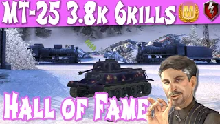 MT-25 WOT Blitz 3.8k Hall of Fame 6 kill | Littlefinger on World of Tanks Blitz