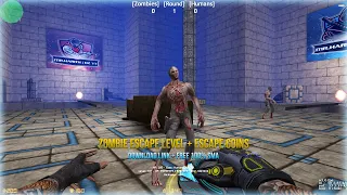 Download New Zombie Escape Level System + Escape Coins 100% Free SMA  -  Counter Strike 1.6