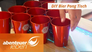 Lasset die Spiele beginnen: LED Bier Pong Tisch! | Abenteuer Leben | Kabel Eins