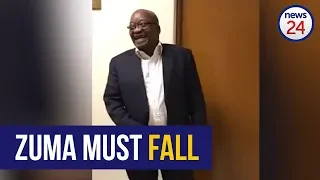 WATCH: Giggling Zuma takes a jibe at detractors in Twitter video ahead of Zondo Inquiry