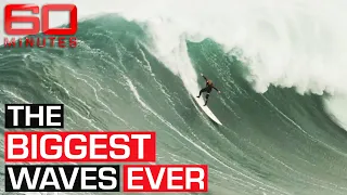 Riding the biggest waves in the world with pro surfer Andrew Cotton | 60 Minutes Australia