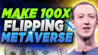 🔥METAVERSE MILLIONAIRE - How To Make 100x FLIPPING METAVERSE CRYPTO Coins? Altcoins NFT | CRYPTOPRNR