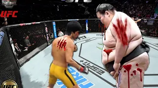 UFC4 | Bruce Lee vs Cyberpunk Sumo (EA Sports UFC 4) wwe mma