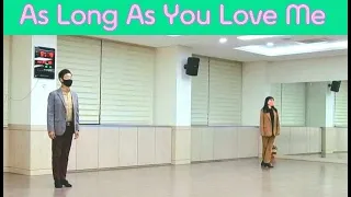 As Long As You Love Me | Demo | Improver |초중급 라인댄스 | 안무:이준재