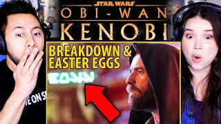 OBI-WAN KENOBI TRAILER BREAKDOWN Easter Eggs & Details You Missed REACTION