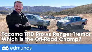 Toyota Tacoma TRD Pro vs. Ford Ranger Tremor | Off-Road Truck Comparison