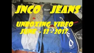 JNCO JEANS, Unboxing video June 2017, 6 items