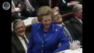 Схватка Маргарет Тэтчер с социалистами в парламенте