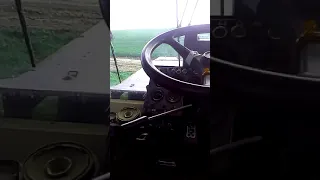 трактор ХТЗ в кабине