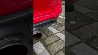 Cold start Ford Fiesta MK8 ST-line, miltek non resonated catback.