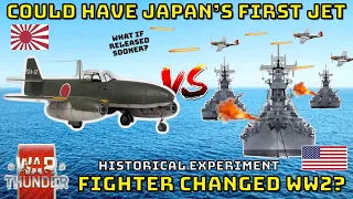 JAPAN’S FIRST JET FIGHTER VS USA PACIFIC COMBAT - Could It Have Changed History If Released Sooner?