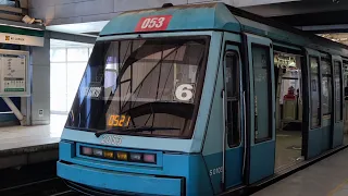 Metro de Santiago | Inyección Tren Vacío L5 - NS-93 N2053