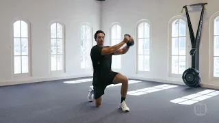 Kettlebell Dig and Chop