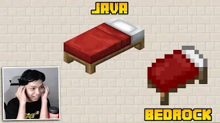 PEMBUKTIAN PERBEDAAN MINECRAFT JAVA VS BEDROCK!