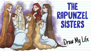 REAL RAPUNZEL SISTERS, THE TRAGIC STORY | Draw my Life