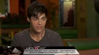 Shadowhunters: Matthew Daddario Full Interview - Freeform - Alec