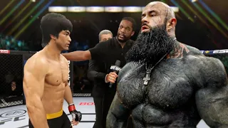 PS5 | Bruce Lee vs. Black Tattoo Bodybuilder (EA Sports UFC 4)