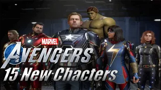 New Characters Marvels Avengers [DATAMINE]