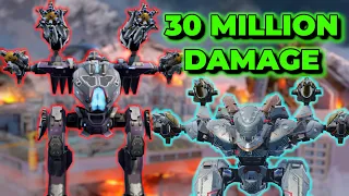 WR - 30 MILLION DAMAGE GAME - 1V5 TDM INSANE COMEBACK | War Robots