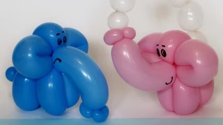 One balloon elephant calf (Subtitles)