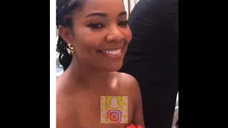 GABRIELLE UNION BEING SILLY WITH DEWAYNE WADE