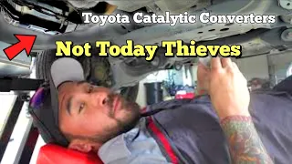 If you Don't want your Catalytic Converter Stolen Try This / Protect & Prevent Toyota Tundra Theft