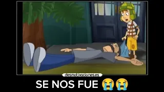 F por Profe longaniza y Don Riaton 😭 | Momento XD El Chavo del 8 Animado | AngelGamesito