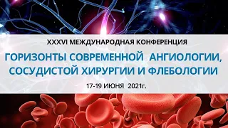 КОНФЕРЕНЦИЯ «ГОРИЗОНТЫ СОВРЕМЕННОЙ АНГИОЛОГИИ, СОСУДИСТОЙ ХИРУРГИИ И ФЛЕБОЛОГИИ» 18.06 "Бальный"