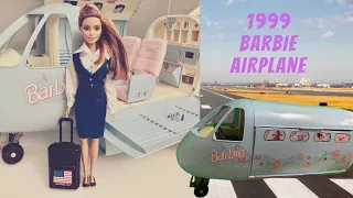 1999 Barbie Airplane l Barbie Daisy Doll Travels