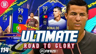 I PACKED 99 TOTY RONALDO!!!!!!! ULTIMATE RTG #114 - FIFA 20 Ultimate Team Road to Glory
