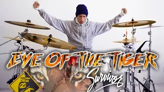 EYE OF THE TIGER - Survivor | *Drum Cover MOVIE!!*