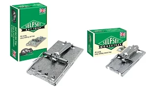 Self Set Mouse & Rat Traps - British made all metal easy setting traps by Self Set