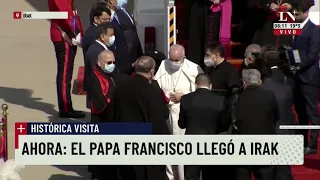 El Papa Francisco llegó a Irak