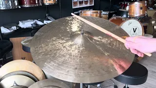 Timothy Roberts 22” Labyrinth Ride (2240g) Cymbal Demo @ VIRTUE Drums