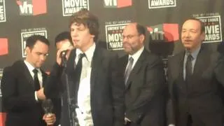 Social Network Kevin Spacey, Jesse Eisenberg, Andrew Garfield, Justin Timberlake in LA