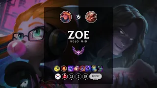 Zoe Mid vs Vladimir - KR Master Patch 12.13