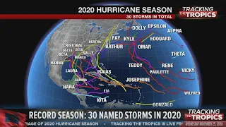 Tracking the Tropics: Record-breaking 2020 hurricane season drawing to a close