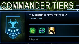 Commander Tier List (Barrier to Entry) | Starcraft II: Co-Op