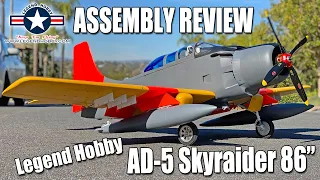 Sneak Peek Assembly Review - Legend Hobby AD-5 Skyraider