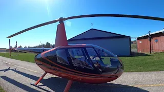 R44 Robinson - Helicopter Rollout