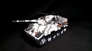 Custom COBI Tiger Tank with winter camo