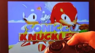 [АВИТО] 21-ый Картридж Sonic The Hedgehog And Knuckles На СЕГА (Игровой Процесс) - ПРОДАНО!