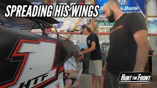 Installing a Left-Rear Tire Cooler for Jesse’s First Out-of-Town Race!