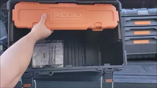 RIDGID 2.0 Pro Gear System  - My New All Terrain Rolling Tool Cart